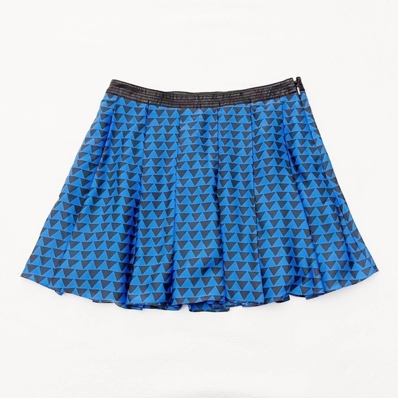 Armani Exchange Mini Skirt Leather Banded Waist SZ8 - Picture 6 of 7